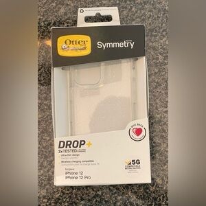 Otterbox Symmetry iPhone 12 Pro glitter case.